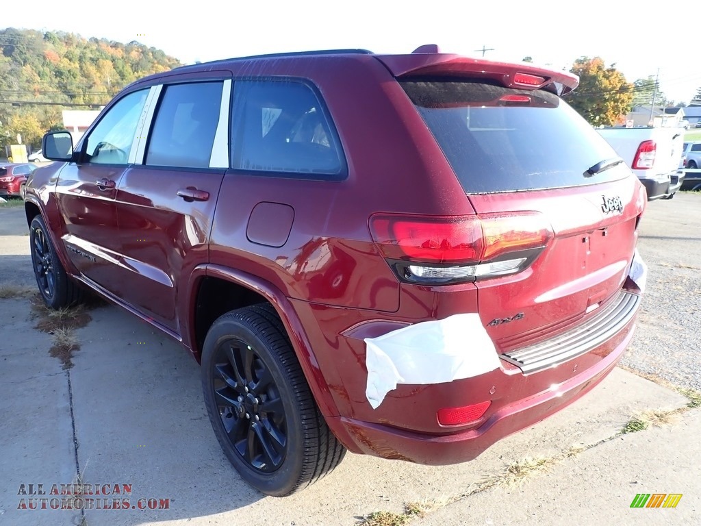 2020 Grand Cherokee Altitude 4x4 - Velvet Red Pearl / Black photo #4