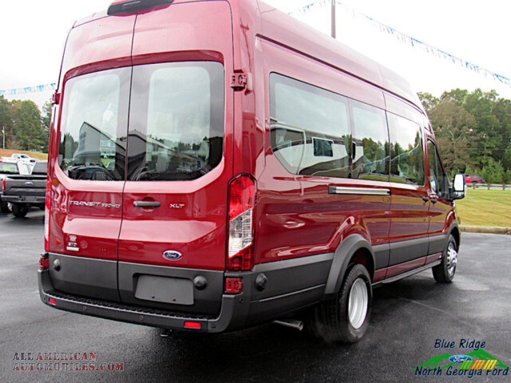 2020 Transit Passenger Wagon XLT 350 HR Extended - Kapoor Red / Ebony photo #5
