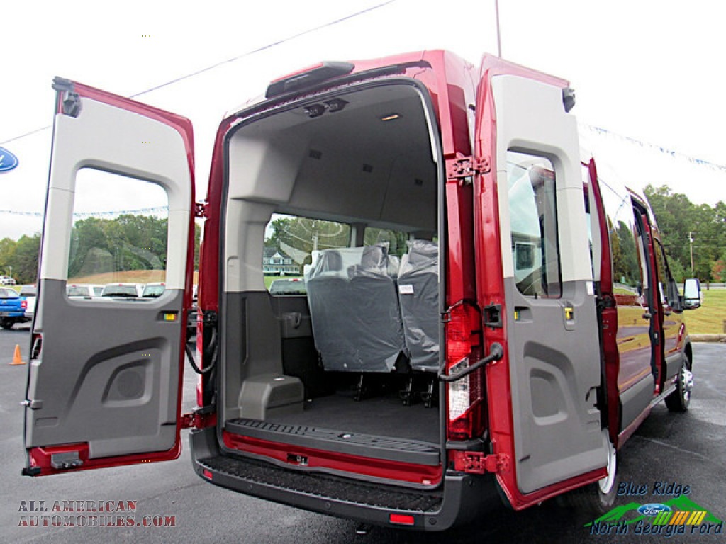 2020 Transit Passenger Wagon XLT 350 HR Extended - Kapoor Red / Ebony photo #17