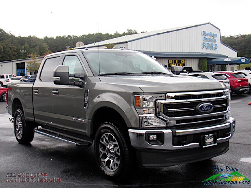 2020 Ford F250 Super Duty Lariat Crew Cab 4x4 in Silver Spruce photo #7