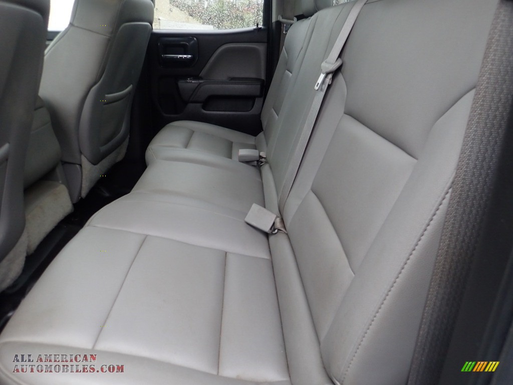 2015 Silverado 2500HD WT Double Cab 4x4 - Summit White / Jet Black/Dark Ash photo #9