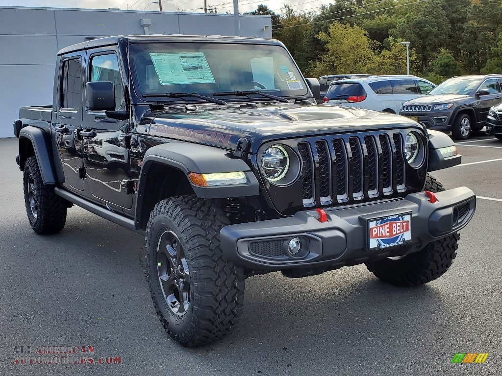 2021 Jeep Gladiator Rubicon 4x4 in Black photo #4 - 504916 | All