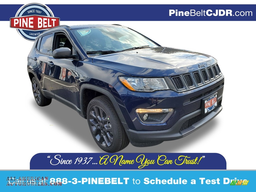Jazz Blue Pearl / Black Jeep Compass 80th Special Edition 4x4