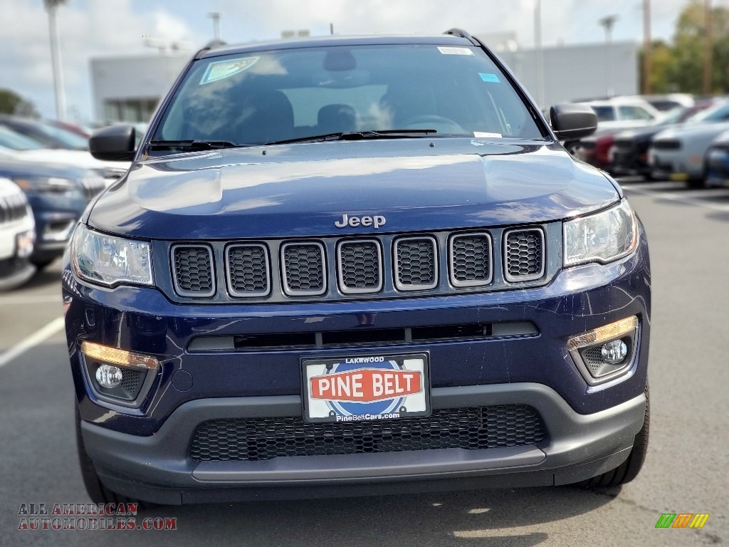 2021 Compass 80th Special Edition 4x4 - Jazz Blue Pearl / Black photo #3