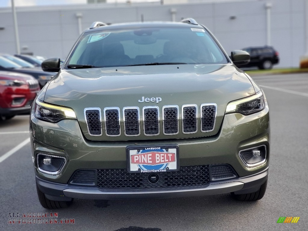 2021 Cherokee Limited 4x4 - Olive Green Pearl / Black photo #3