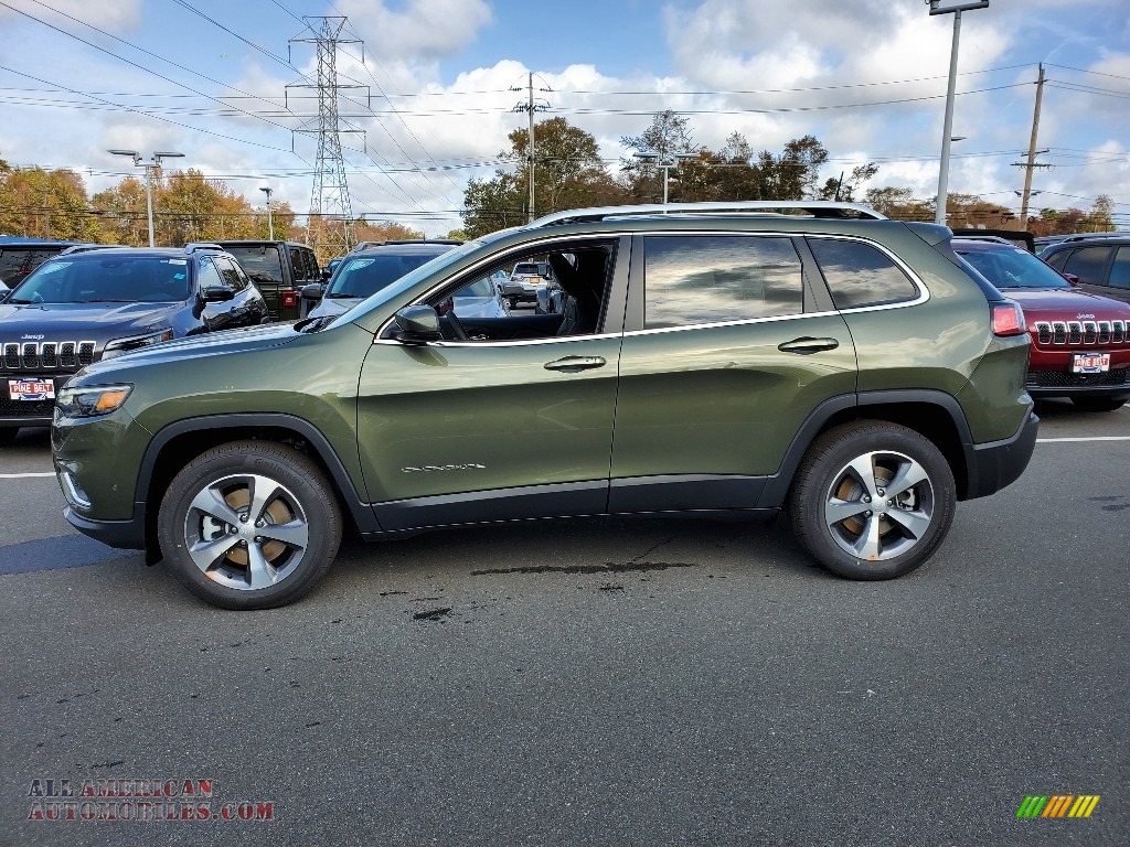 2021 Cherokee Limited 4x4 - Olive Green Pearl / Black photo #4