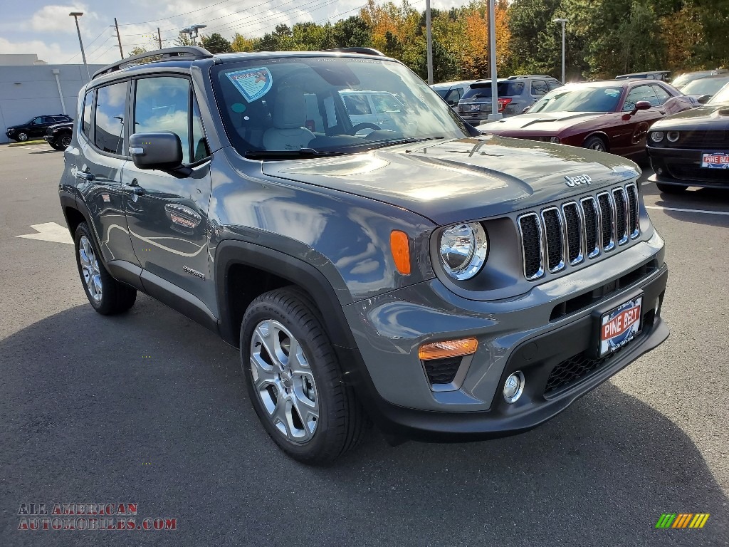 Sting-Gray / Black Jeep Renegade Limited 4x4