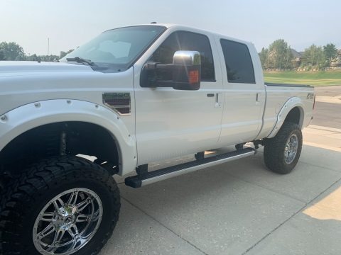 Oxford White 2010 Ford F350 Super Duty Lariat Crew Cab 4x4