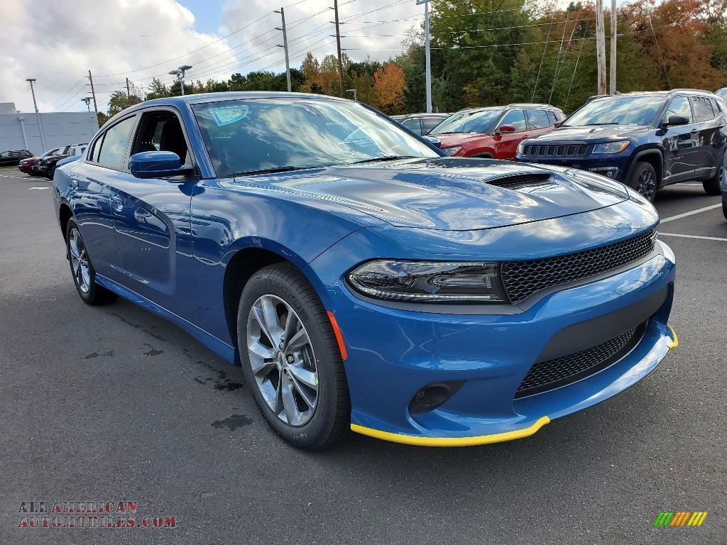 2020 Charger GT AWD - Frostbite / Black photo #1
