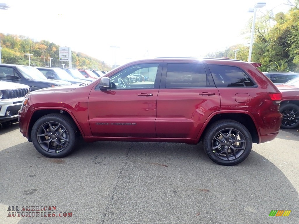 2021 Grand Cherokee Limited 4x4 - Velvet Red Pearl / Black photo #7