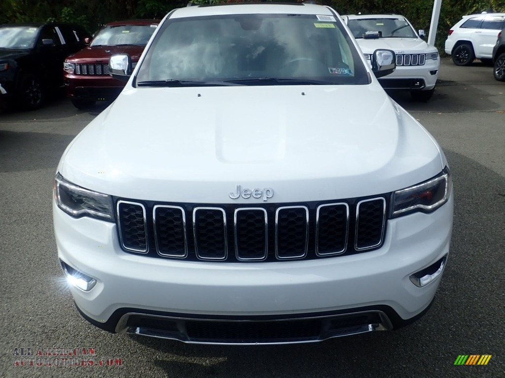 2021 Grand Cherokee Limited 4x4 - Bright White / Black photo #2