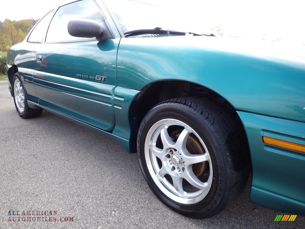 1996 Grand Am GT Coupe - Medium Green Blue Metallic / Pewter photo #3