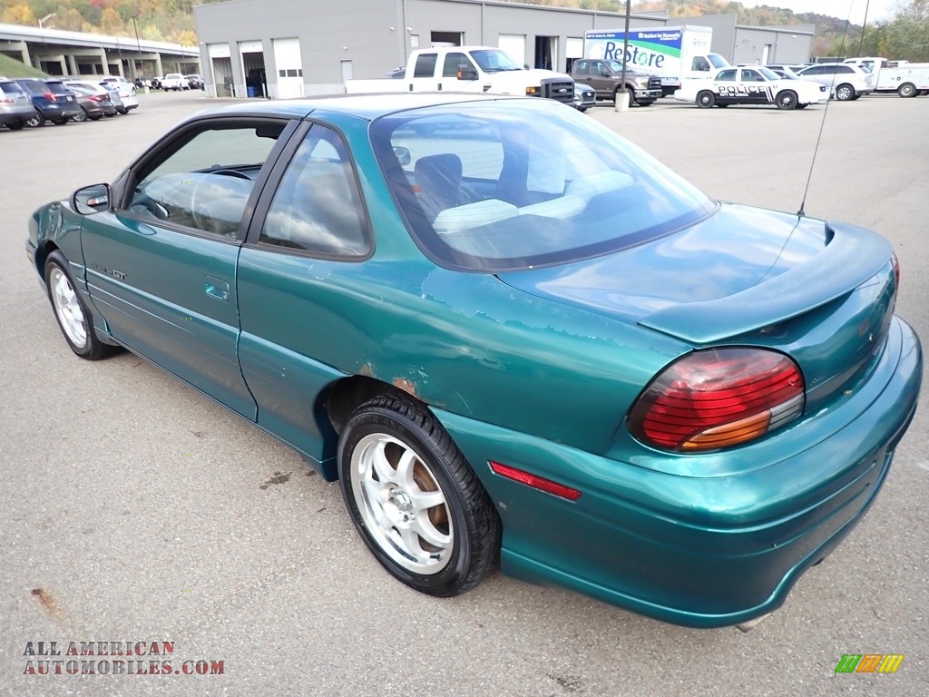 1996 Grand Am GT Coupe - Medium Green Blue Metallic / Pewter photo #7