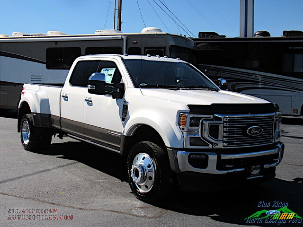 2020 Ford F450 Super Duty King Ranch Crew Cab 4x4 in Star White