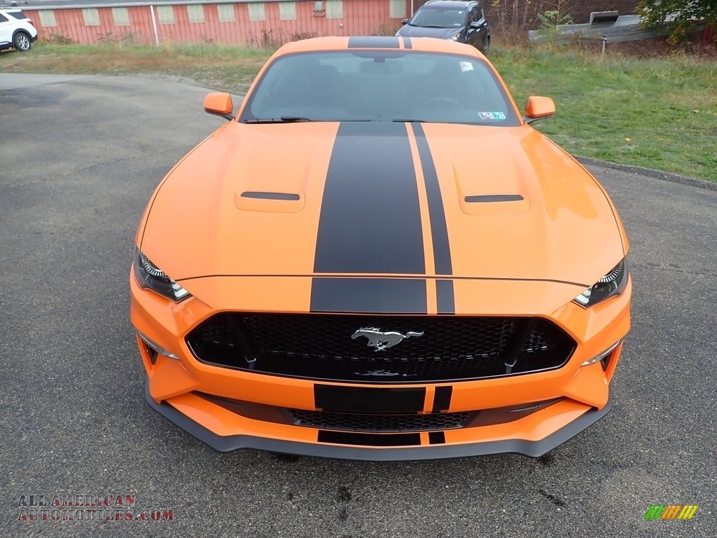 2020 Mustang GT Fastback - Twister Orange / Ebony photo #4