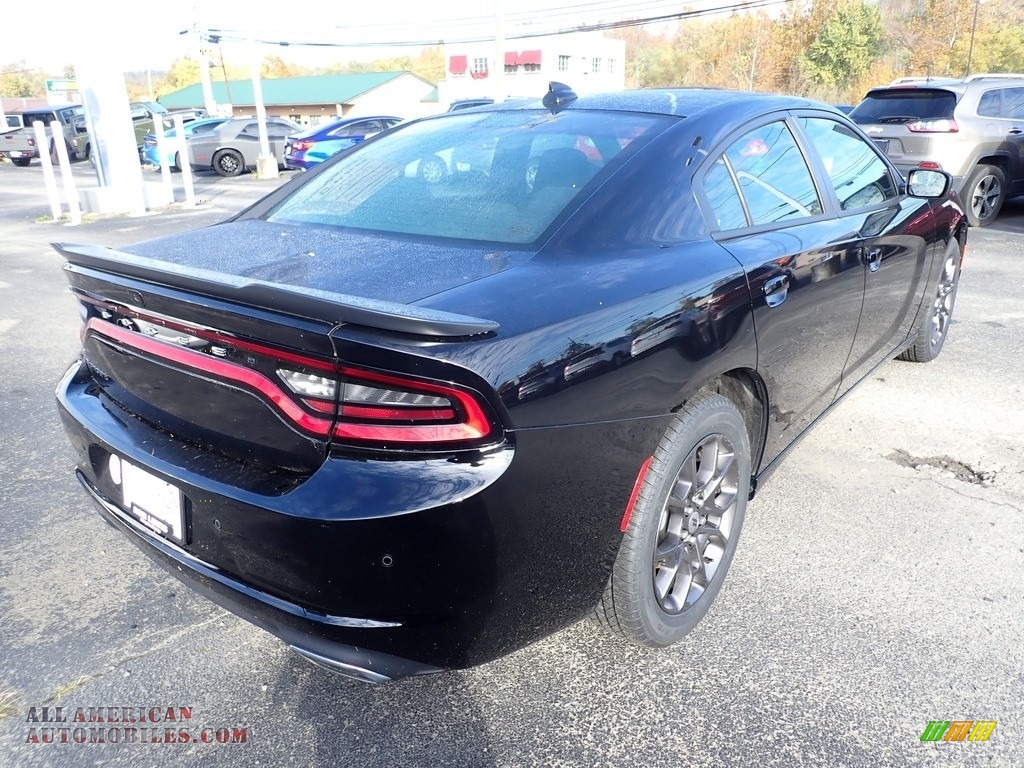 2018 Charger GT AWD - Pitch Black / Black photo #6