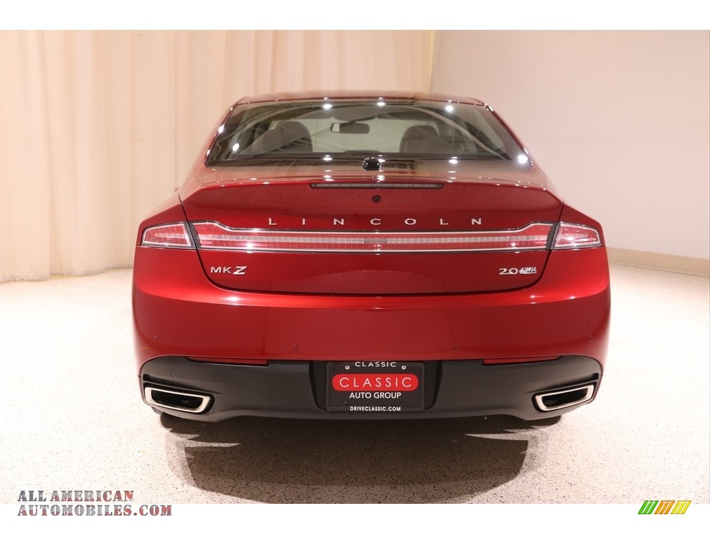 2013 MKZ 2.0L EcoBoost AWD - Ruby Red / Charcoal Black photo #20