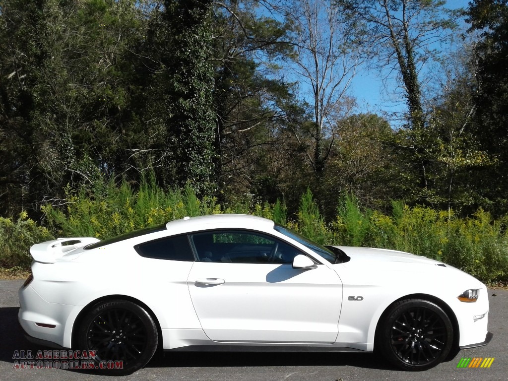 2019 Mustang GT Fastback - Oxford White / Ebony photo #6