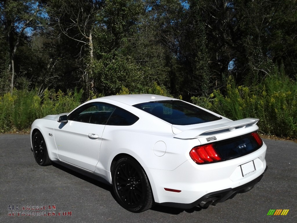 2019 Mustang GT Fastback - Oxford White / Ebony photo #9