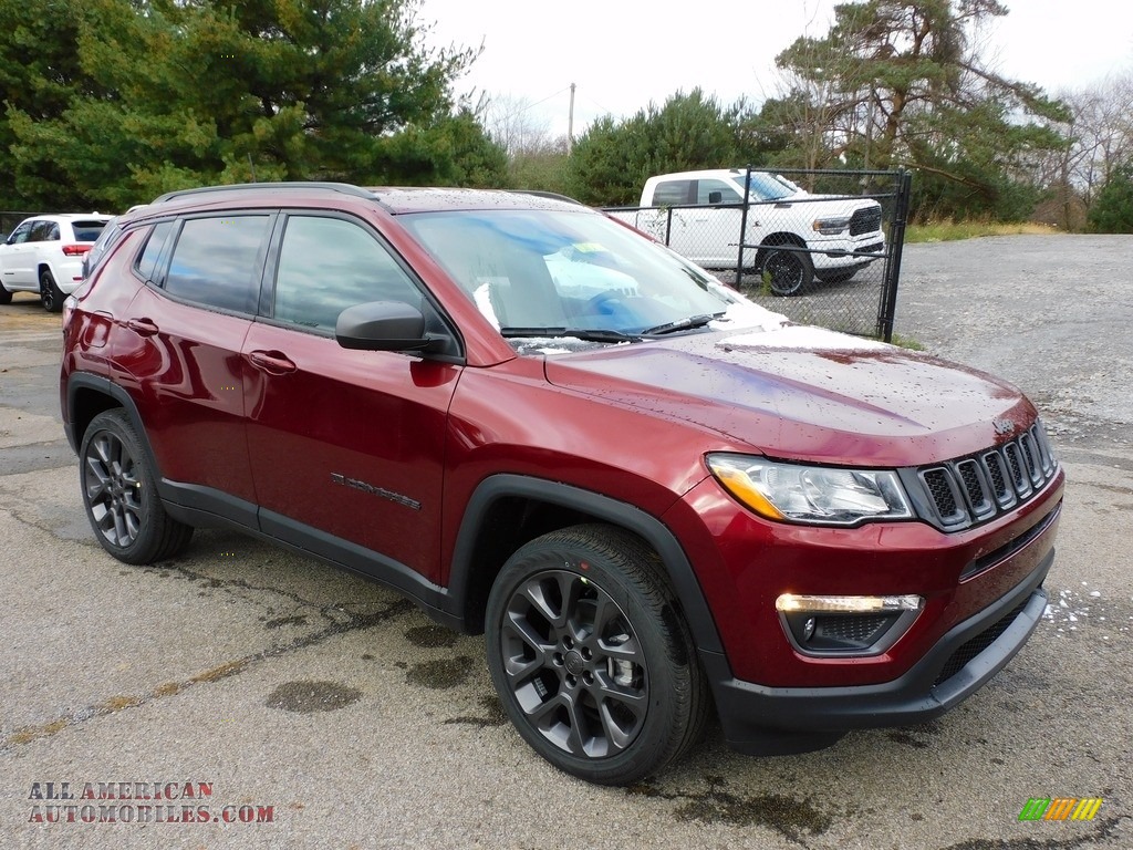 2021 Compass 80th Special Edition 4x4 - Velvet Red Pearl / Black photo #3