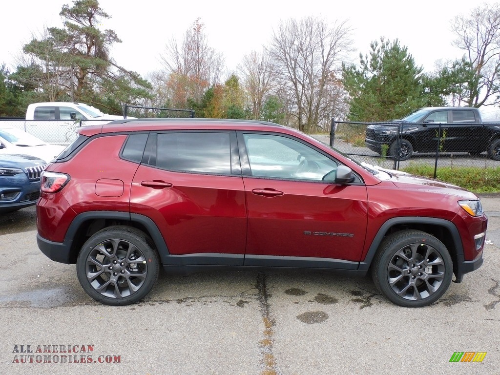 2021 Compass 80th Special Edition 4x4 - Velvet Red Pearl / Black photo #4