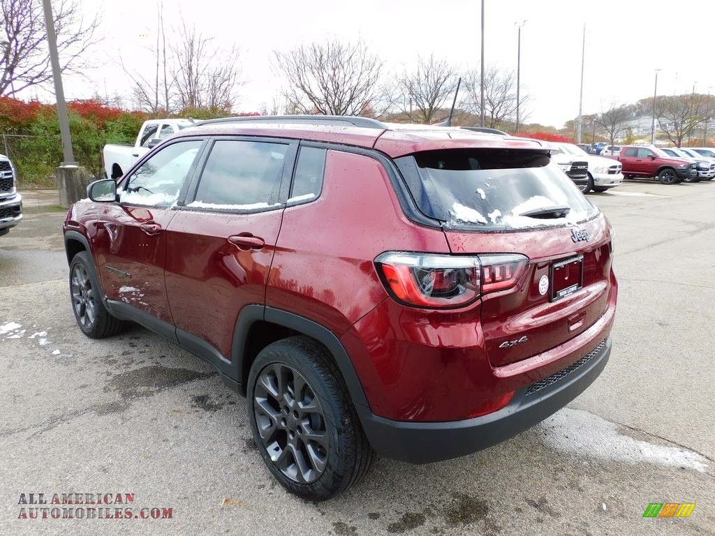2021 Compass 80th Special Edition 4x4 - Velvet Red Pearl / Black photo #8
