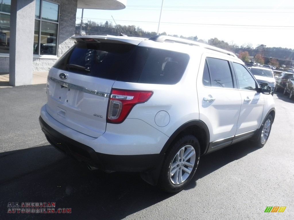 2014 Ford Explorer XLT 4WD in White Platinum photo 9 B50592 All