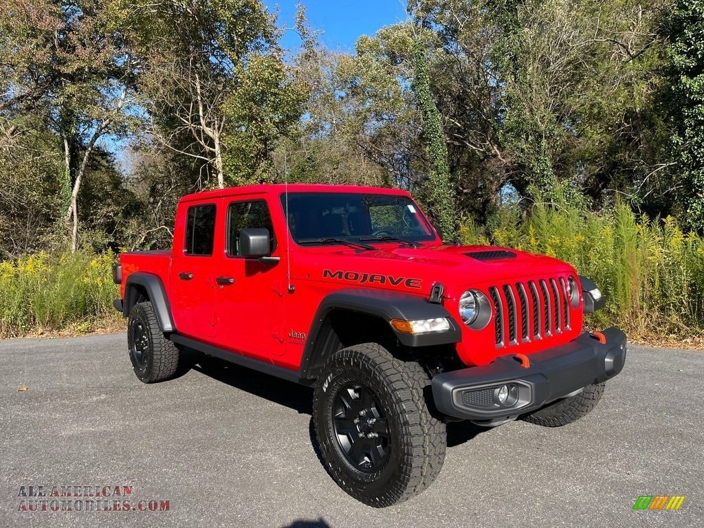 2021 Gladiator Mojave 4x4 - Firecracker Red / Black photo #4