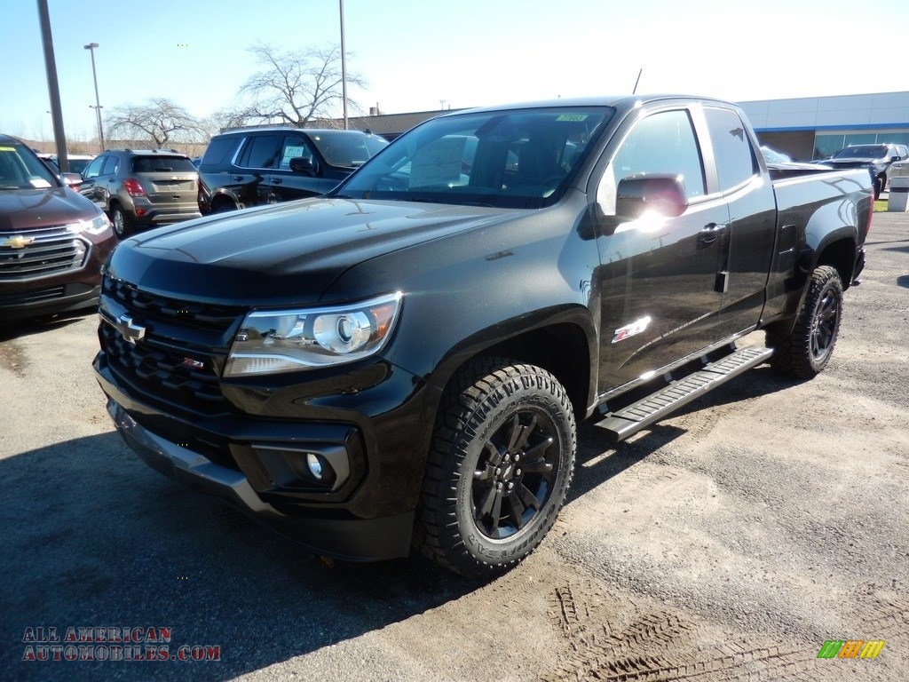 2021 Chevrolet Colorado Z71 Extended Cab 4x4 In Black 125333 All
