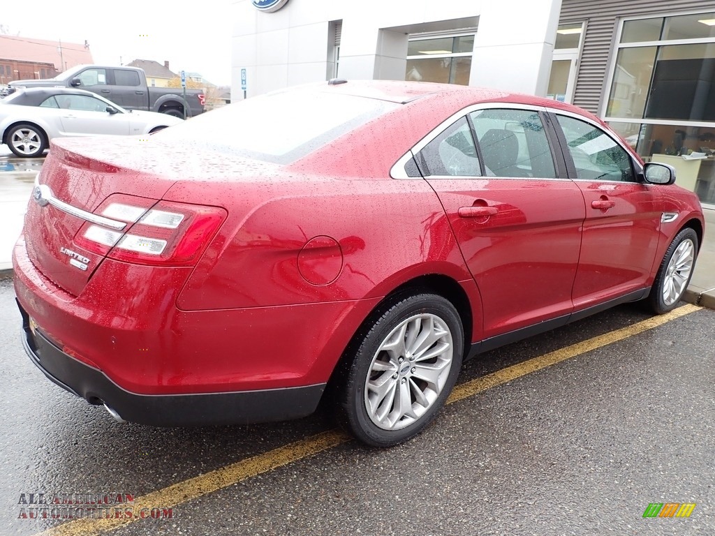 2019 Taurus Limited AWD - Ruby Red / Charcoal Black photo #3