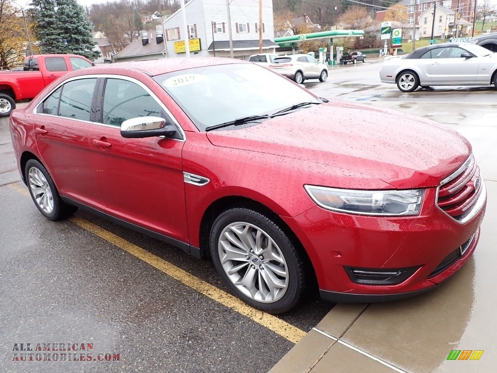 2019 Taurus Limited AWD - Ruby Red / Charcoal Black photo #4