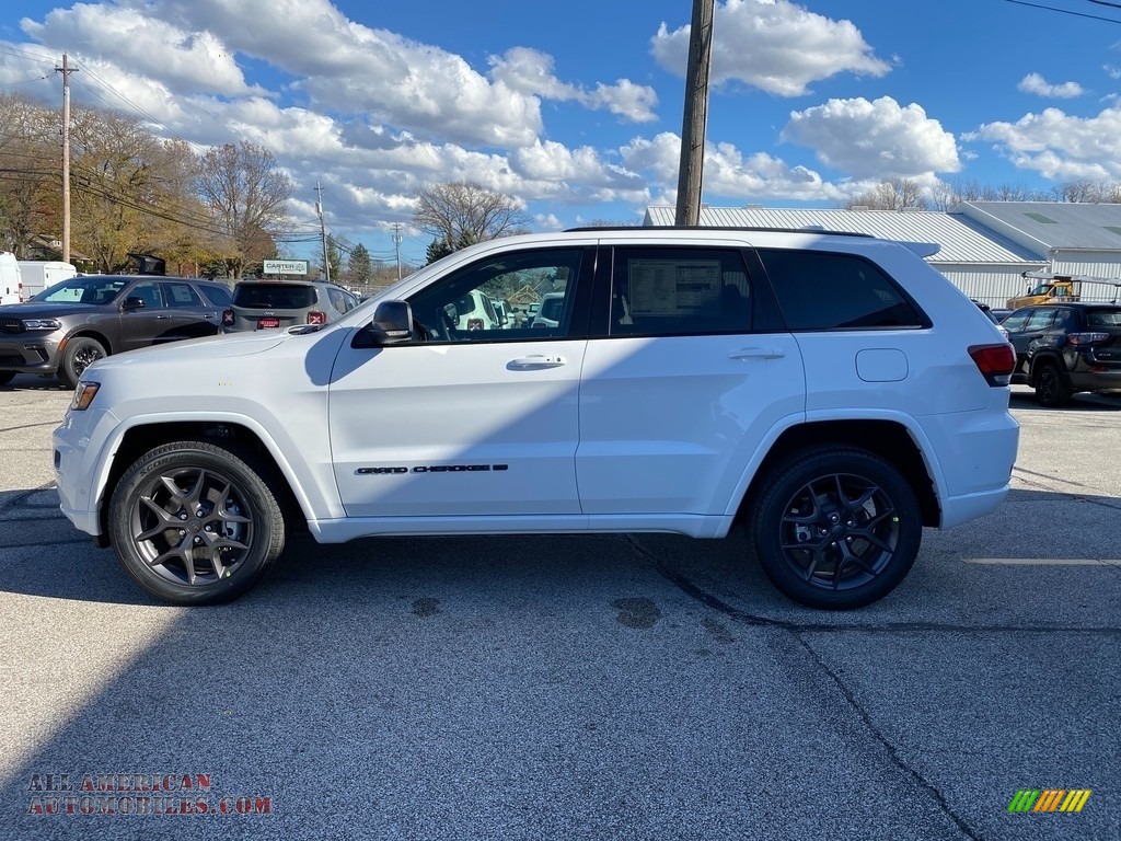 2021 Grand Cherokee Limited 4x4 - Bright White / Black photo #8
