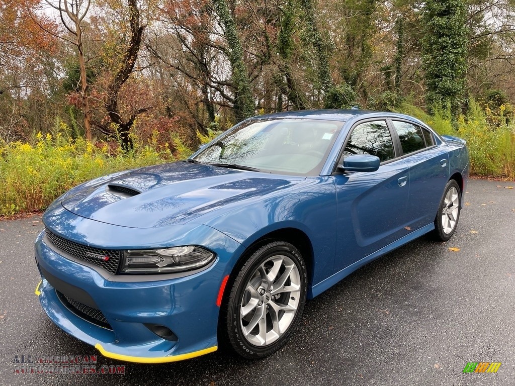 2020 Charger GT - Frostbite / Black photo #2