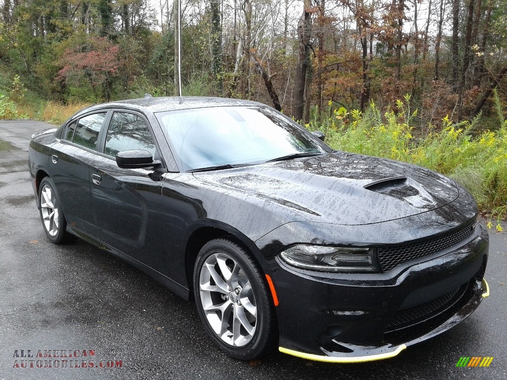 2020 Charger GT - Pitch Black / Black photo #4