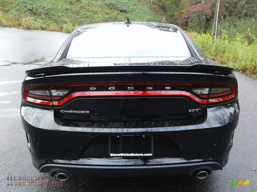 2020 Charger GT - Pitch Black / Black photo #7