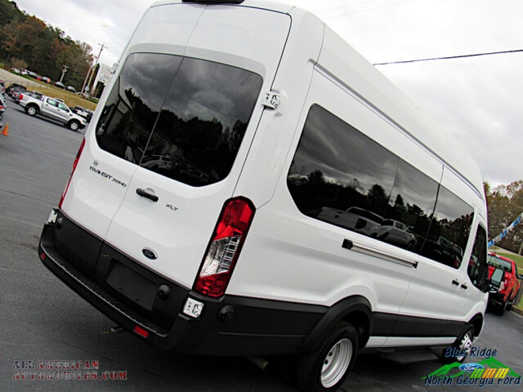 2020 Transit Passenger Wagon XLT 350 HR Extended - Oxford White / Ebony photo #29