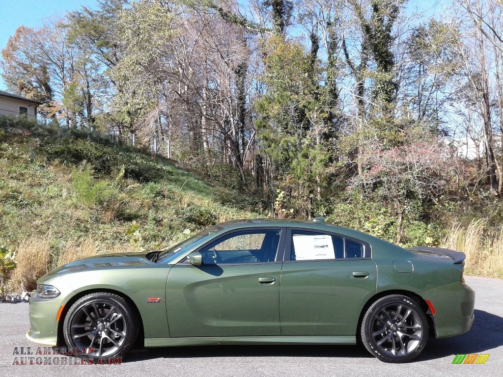 2020 Charger Scat Pack - F8 Green / Black photo #1