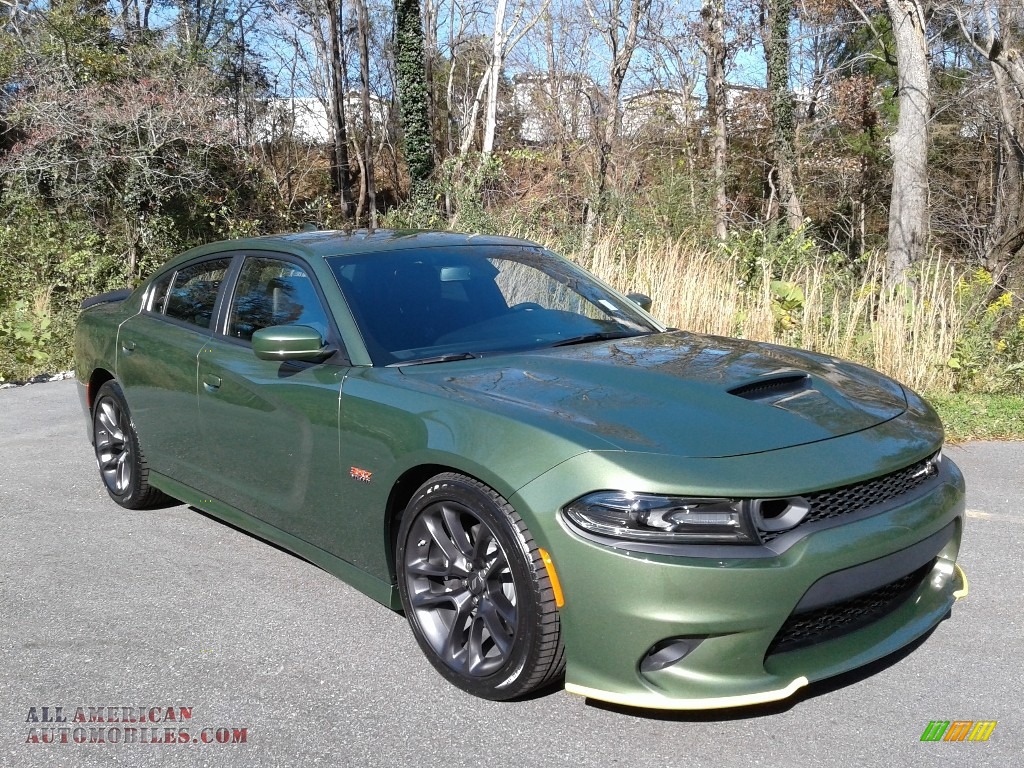 2020 Charger Scat Pack - F8 Green / Black photo #4