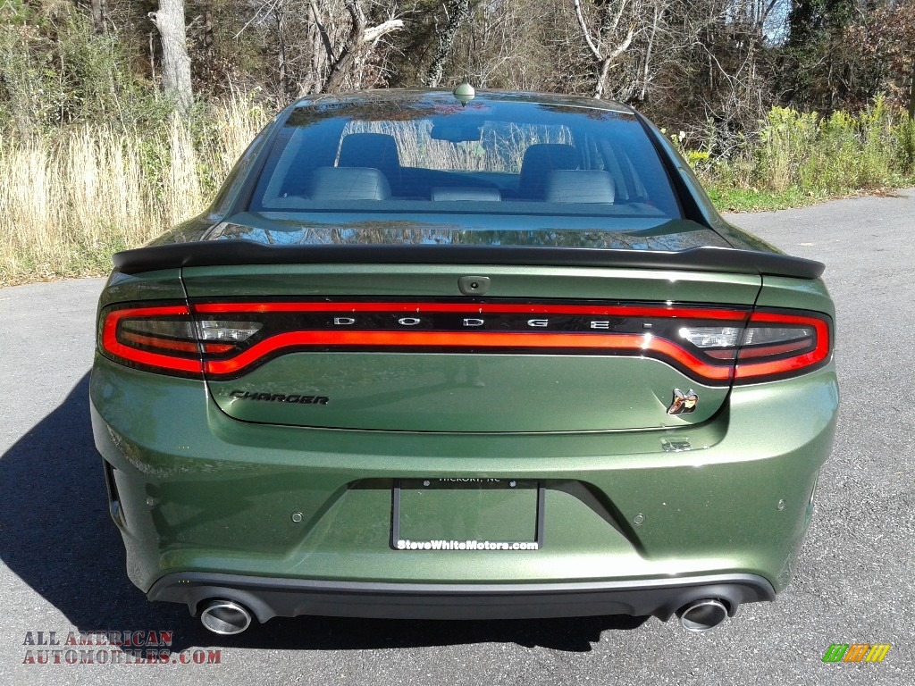 2020 Charger Scat Pack - F8 Green / Black photo #7