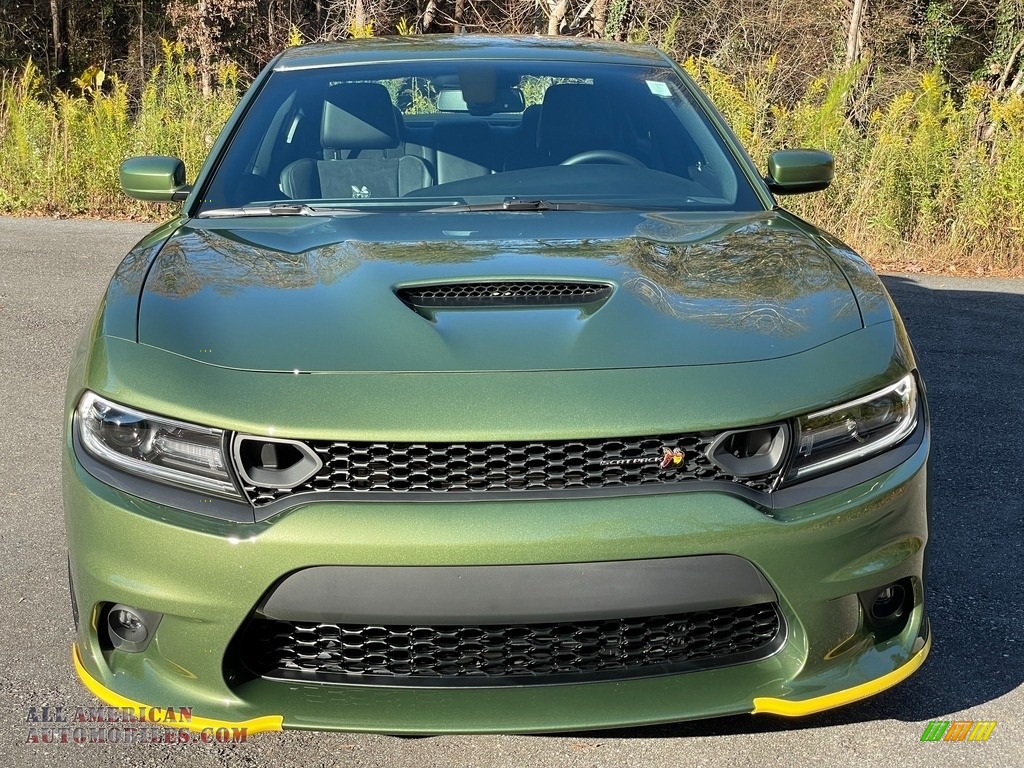 2020 Charger Scat Pack - F8 Green / Black photo #3