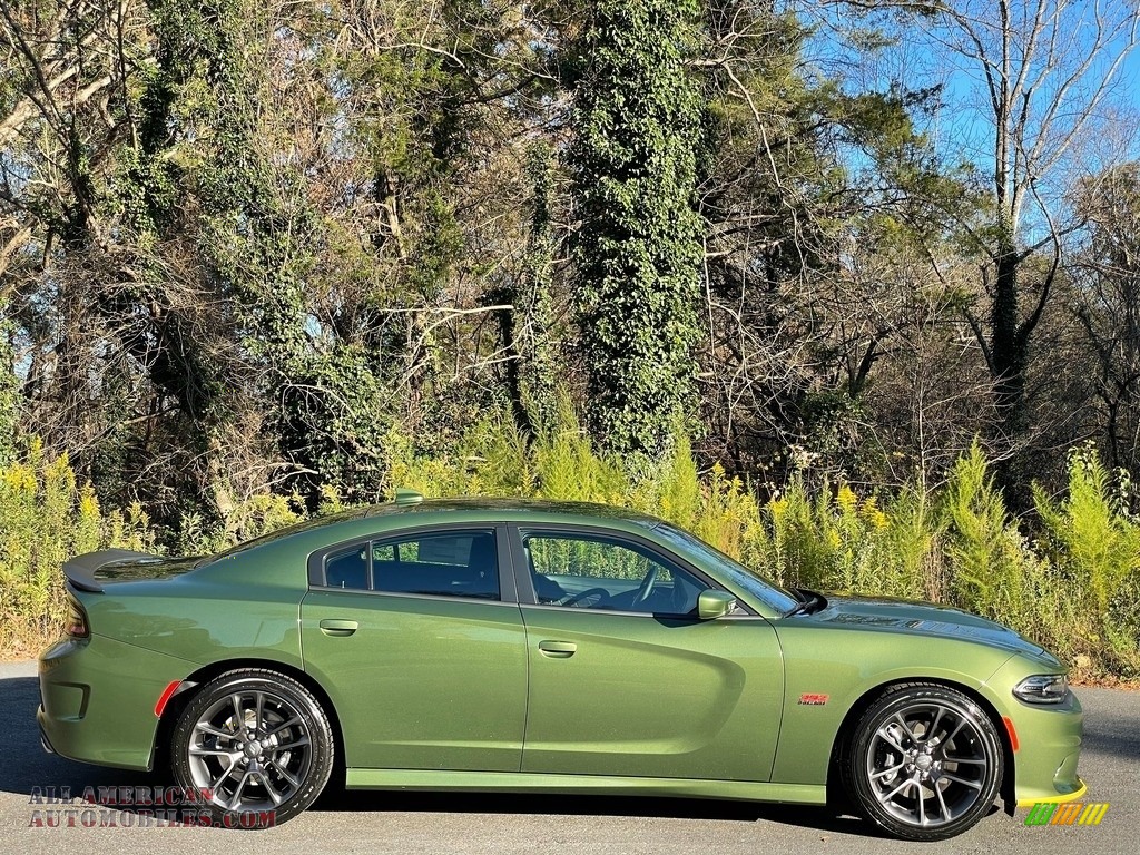2020 Charger Scat Pack - F8 Green / Black photo #5