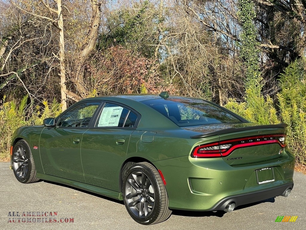 2020 Charger Scat Pack - F8 Green / Black photo #8