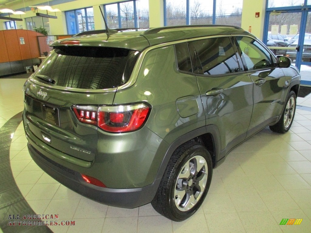 2020 Compass Limted 4x4 - Olive Green Pearl / Black photo #8