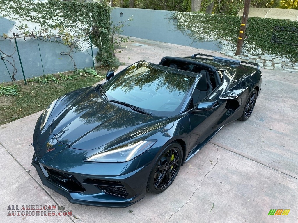 2020 Corvette Stingray Coupe - Shadow Gray Metallic / Jet Black photo #1