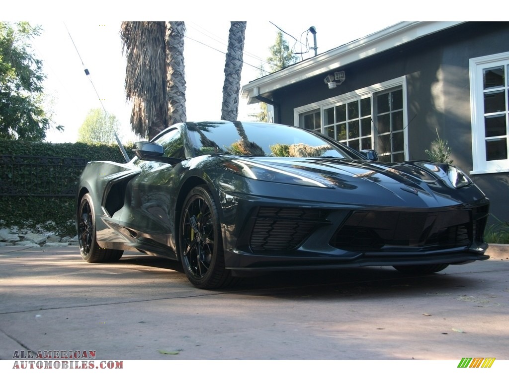 2020 Corvette Stingray Coupe - Shadow Gray Metallic / Jet Black photo #7