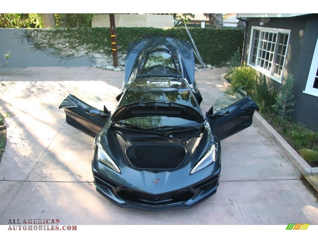 2020 Corvette Stingray Coupe - Shadow Gray Metallic / Jet Black photo #9