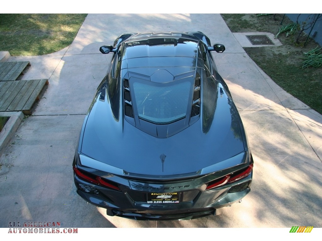 2020 Corvette Stingray Coupe - Shadow Gray Metallic / Jet Black photo #14