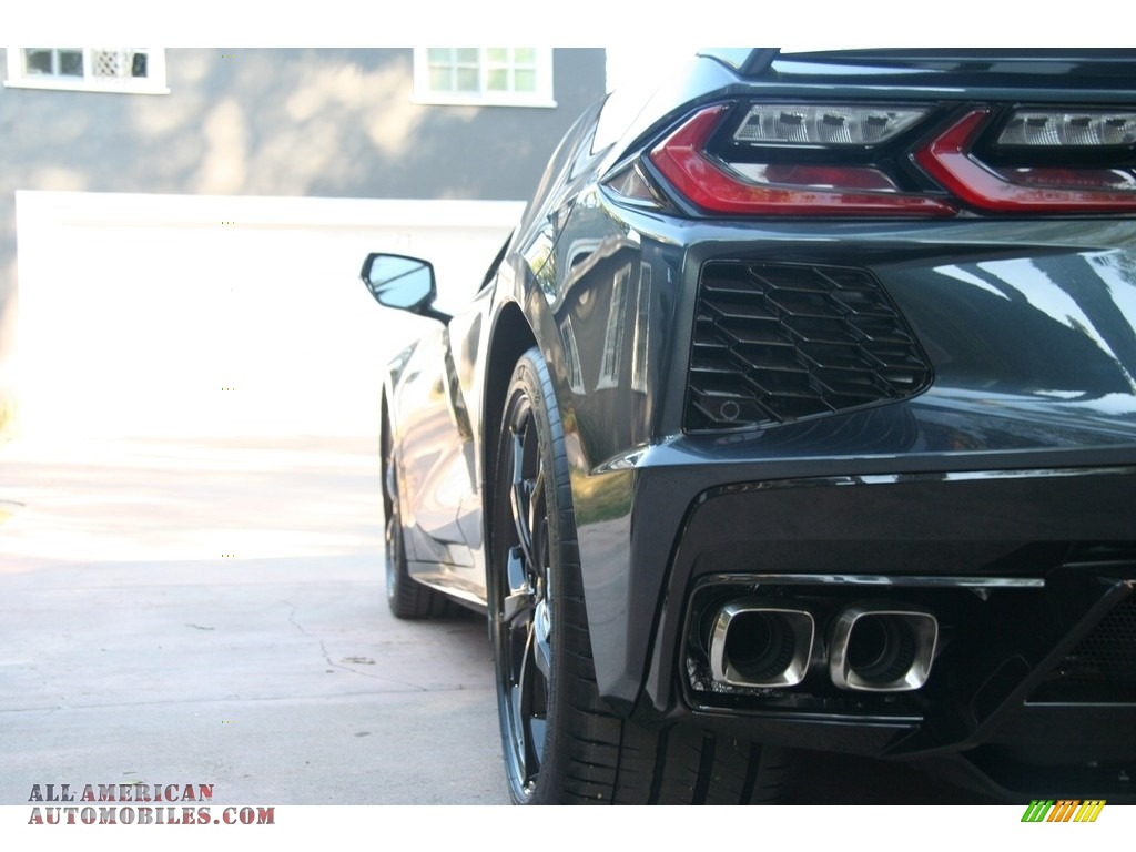 2020 Corvette Stingray Coupe - Shadow Gray Metallic / Jet Black photo #24