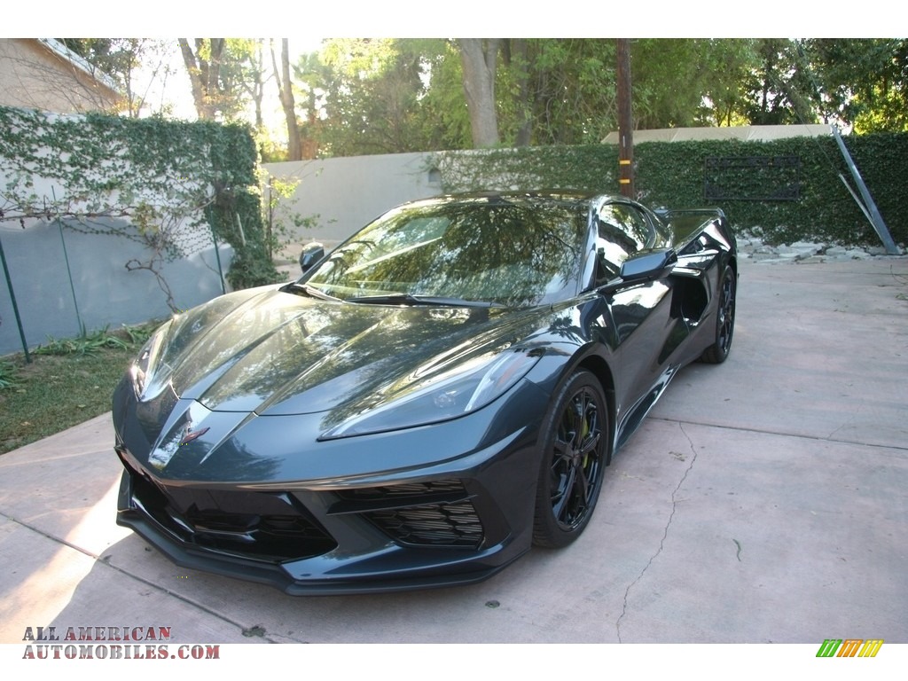 2020 Corvette Stingray Coupe - Shadow Gray Metallic / Jet Black photo #35