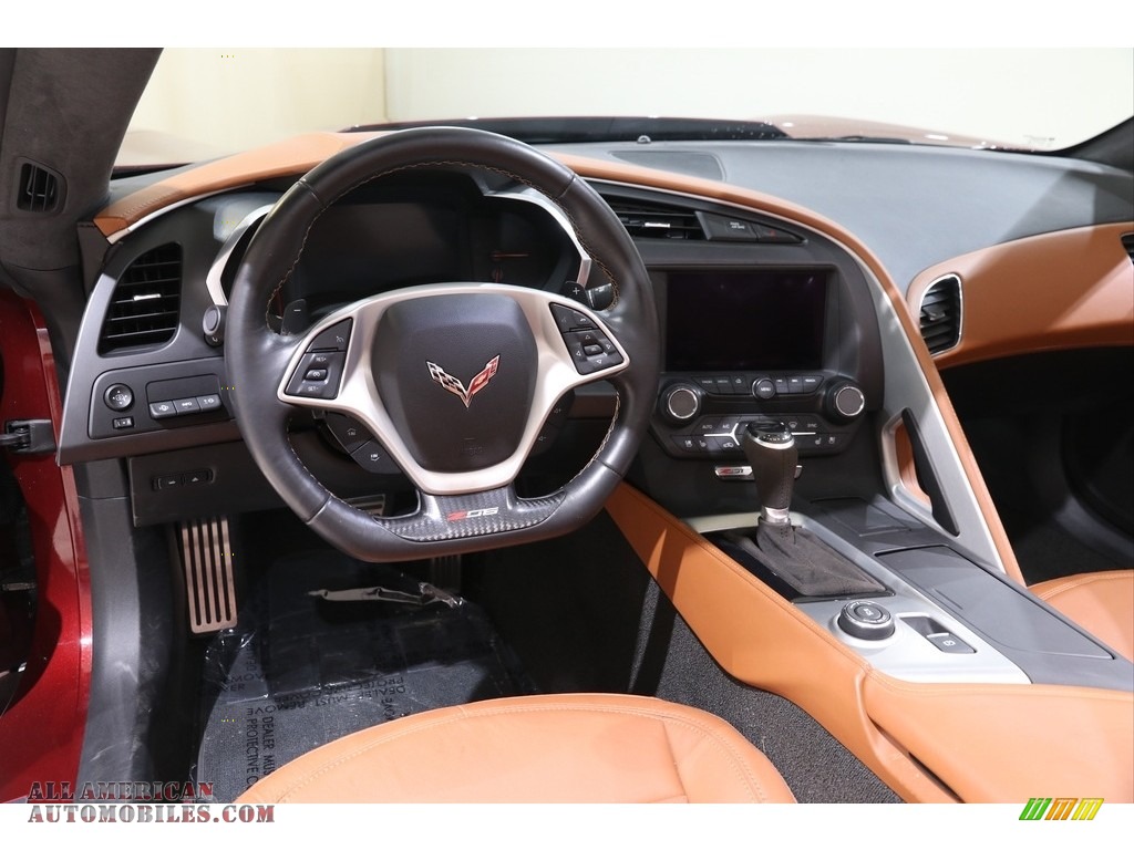 2016 Corvette Z06 Convertible - Long Beach Red Metallic Tintcoat / Kalahari photo #9